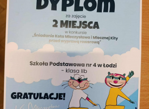 2B - II miejsce w konkursie!