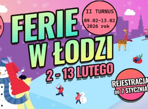 Półkolonie ZIMA W MIEŚCIE 2026 drugi tydzień