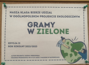 2B - Gramy w zielone