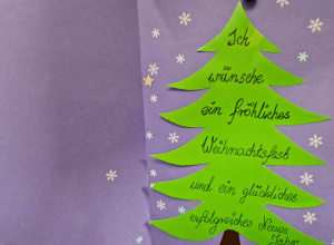 Szkolny Konkurs na Kartkę Bożonarodzeniową w Języku Angielskim lub Niemieckim
